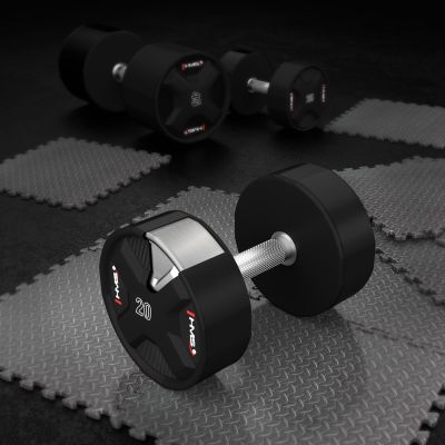 5. HPC 20 KG POLYURETHANE Dumbbell CPU HMS