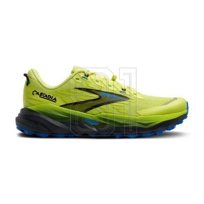 5. Men's Cascadia 19 Trail Running Shoes Lime