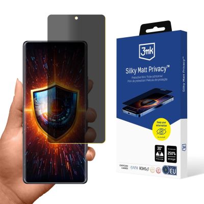 3mk Silky Matt Privacy Privacy Screen Protector for Infinix Note 40 Pro