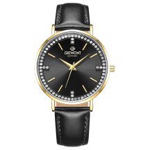 Giewont Sapphire Gold Black Women's Watch GW5390-A4