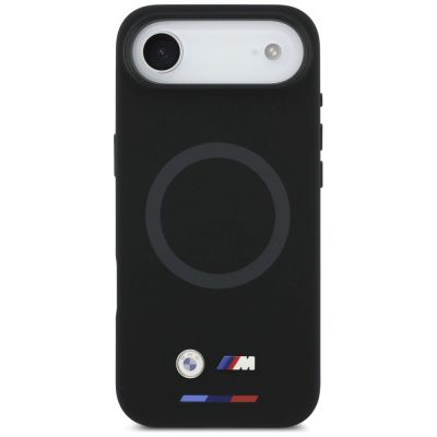 3. BMW M Silicon Logo MagSafe Case for iPhone Air - Black