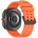 2. Tech-Protect Silicone Air Strap for Samsung Galaxy Watch Ultra 47mm - Orange