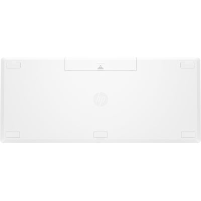 4. HP 350 Compact Multi-Device Bluetooth Keyboard Wireless White 692T0AA