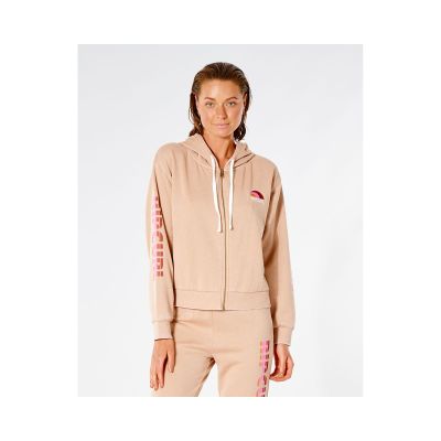 RIP CURL Wave Shapers Zip Through sweatshirt - beige