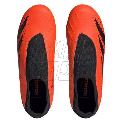 4. Adidas Predator Accuracy.3 FG LL Jr GW4607 soccer shoes