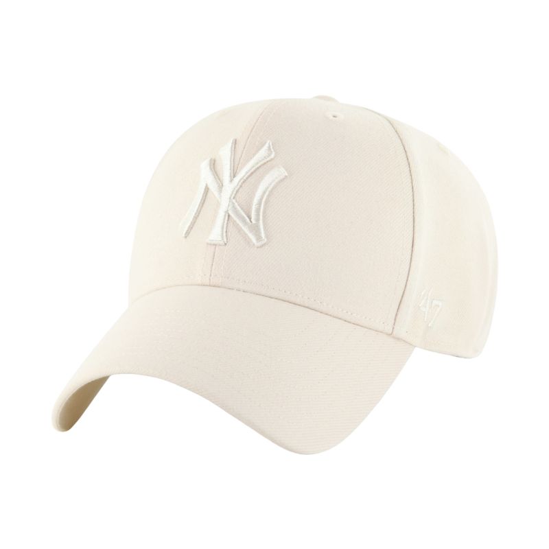 '47 New York Yankees Snapback Cream Cap B-MVPSP17WBP-NTAG
