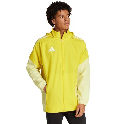 4. Men's adidas Tiro 25 Competition All-Weather Jacket Yellow JI8958