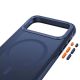 5. Tech-Protect MagAir MagSafe CC Case for iPhone 18 Pro / 17 Pro - Matte Dark Blue
