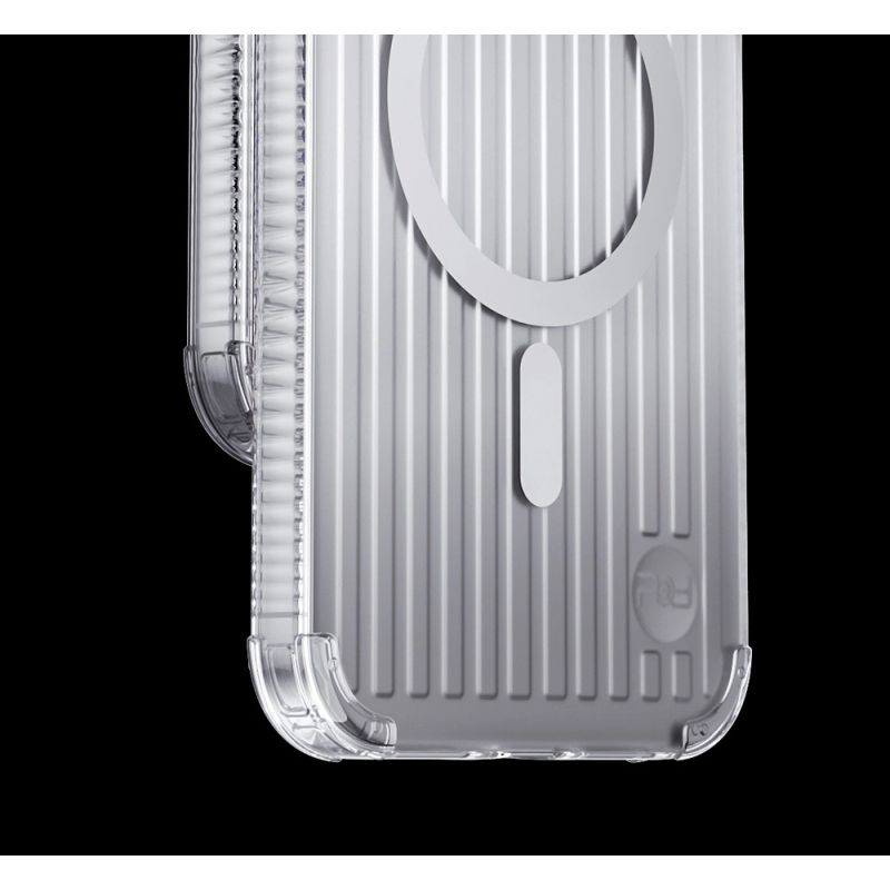 7. Kingxbar PQY Go Out Series magnetic case for iPhone 14 MagSafe silver