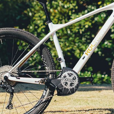 7. Rockbros D76 Crankset Transport Cover - Black and Gray