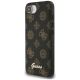 2. Guess Peony Script Logo MagSafe iPhone 16e Case Black