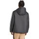 3. Men's adidas Essentials Climawarm 3-Stripes Insulated Hooded Jacket Black JM4042