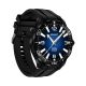 4. VELTORI VT150-1 Smartwatch Black Silicone Strap + Black Bracelet