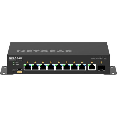 10. Netgear M4250-9G1F (GSM4210PD) Managed Gigabit Switch, 10 Ports, 110 W PoE (PoE+: 8 Ports)