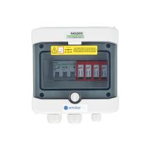 Hermetic IP65 EMITER AC connection switchboard with Dehn type 2 AC surge arrester, 10A 3-Ph