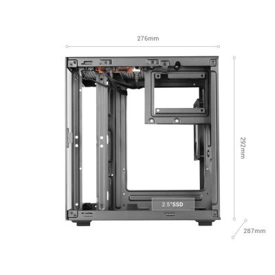 7. TACENS MARS MC-CUBE 1xARGB USB-C mATX- housing/cases