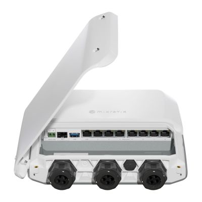 5. Mikrotik RB5009UPr+S+OUT router 2.5 Gigabit Ethernet, Gigabit Ethernet White