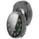 9. Tech-Protect Defense 2-Pack Case for Samsung Galaxy Watch 44mm - Clear Matte Black