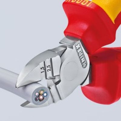 3. KNIPEX insulated side cutters 160mm