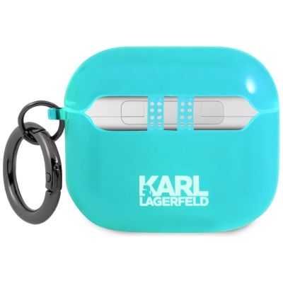 2. Karl Lagerfeld Choupette Case for AirPods 3 - Blue