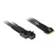 2. Inter-Tech SFF-8654 8i - 2x SFF-8643 24 Gbit/s Black