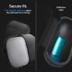 11. Spigen Urban Fit Case for Apple AirPods Pro 1 / 2 - Black