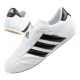 Adidas women's Taekwondo sports shoes white leather slip-on