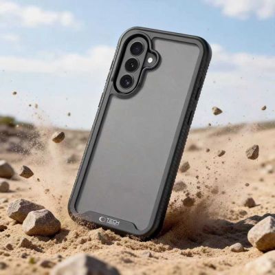 6. Tech-Protect Defense Case for Samsung Galaxy A36 / A56 / A37 5G - Matte Black