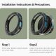 13. Spigen Liquid Air Case for Samsung Galaxy Watch 8 44mm - Matte Black