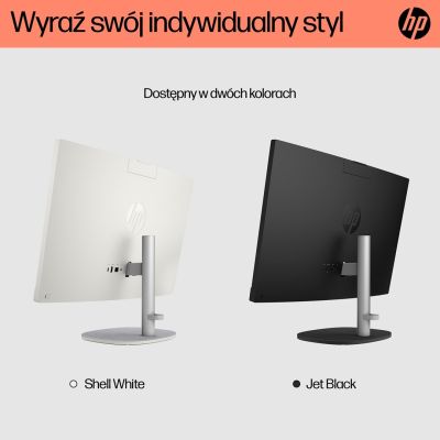 32. HPAiO 24-cr0312nw Ryzen 5 7520 23.8" FHD IPS 250nits AG 16GB DDR5 SSD512 Radeon 610M Cam720p kB+Mouse Win11 Shell White 2Y