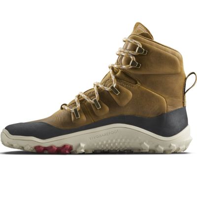 Vivobarefoot Tracker Leather AT Hiking Shoes - Tan