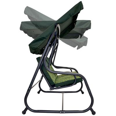 9. 3-SEAT GARDEN SWING LENA WITH MOSQUITO NET