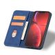 4. Magnet Fancy Case case for iPhone 14 Pro Max cover with flip wallet stand blue