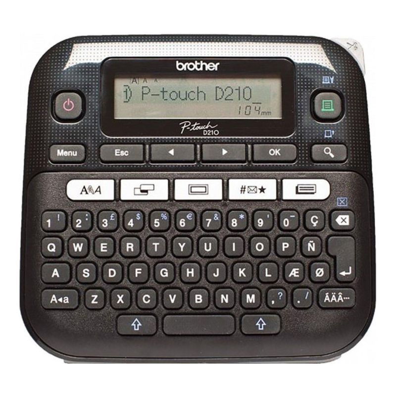 6. Brother PT-D210VP label printer Thermal Transfer 180 x 180 DPI 20 mm/s QWERTY