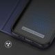 9. Dux Ducis Skin X2 case for iPhone 14 Plus case with magnetic flap blue