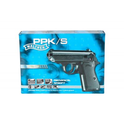 6. Walther PPK/S spring airsoft pistol