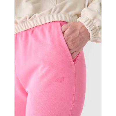 4. Women's jogger sweatpants 4F 4FWAW24TTROF0925-54S