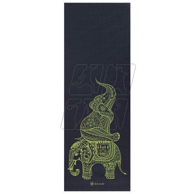 5. Yoga Mat Gaiam Tribal Wisdom 6 mm 62562