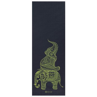 5. Gaiam Tribal Wisdom yoga mat 6 mm 62562