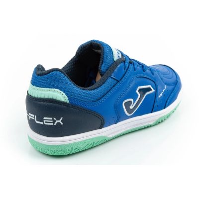 4. Joma Top Flex 2604 indoor football shoes for kids, blue