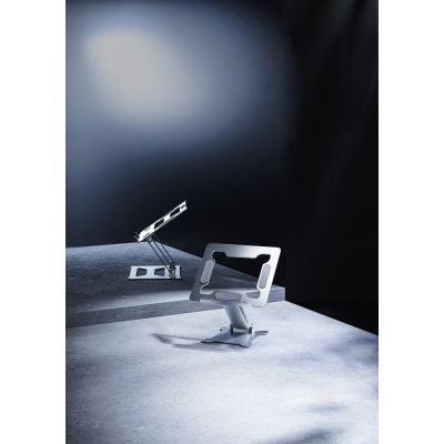41. GEMBIRD FOLDABLE NOTEBOOK STAND 15.6" SILVER