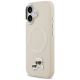 2. Karl Lagerfeld Karl & Choupette Pins MagSafe Case for iPhone 17 - Beige