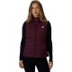 Women's 4F F372 Burgundy Vest 4FWAW26TVJAF372 60S