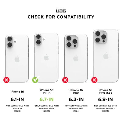 5. UAG Monarch Pro - protective case for iPhone 16 Plus compatible with MagSafe (kevlar black)
