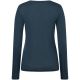 2. Women’s Long-Sleeve Shirt SUPER.NATURAL W Almost Done LS, Navy Blue