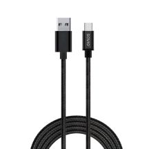 SAVIO CL-129 cable (USB type C - USB 2.0 type A; 2m; black)