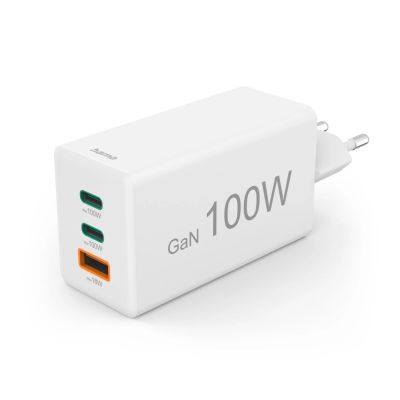 Hama 00201997 Mobile Charger Laptop, Smartphone, Tablet White Alternating Current Fast Charging Internal