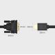 13. Ugreen HDMI - DVI 4K 60Hz 30AWG 1m black cable (30116)