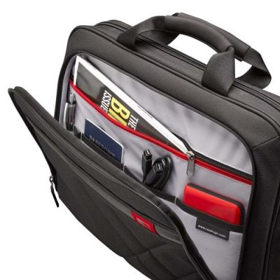5. Case Logic DLC-115 Black 39.6 cm (15.6") Messenger Case Black