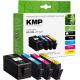 KMP 1765.4005 ink cartridge 4 pcs. Replacement High (XL) yield Cyan, Black, Yellow, Magenta